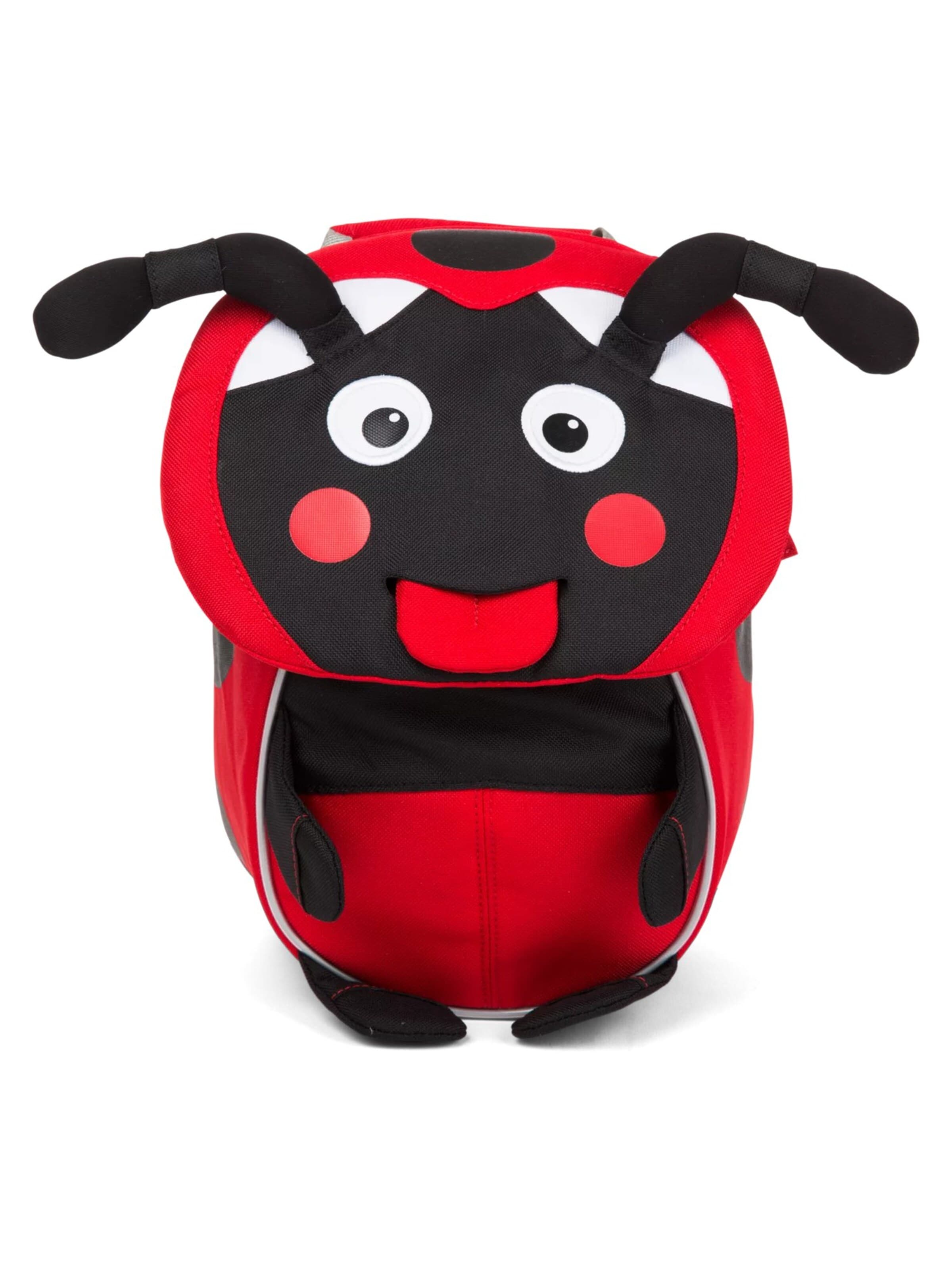 Affenzahn Backpack 'Kleiner Freund' in Red: front