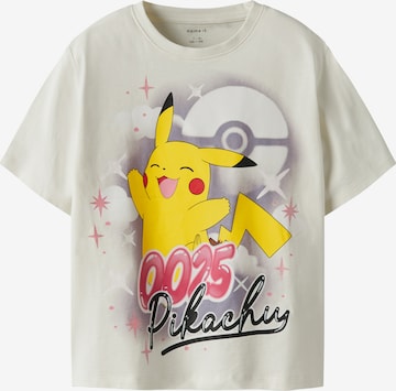 NAME IT - Camiseta 'NKFJYDI POKEMON' en blanco: frente