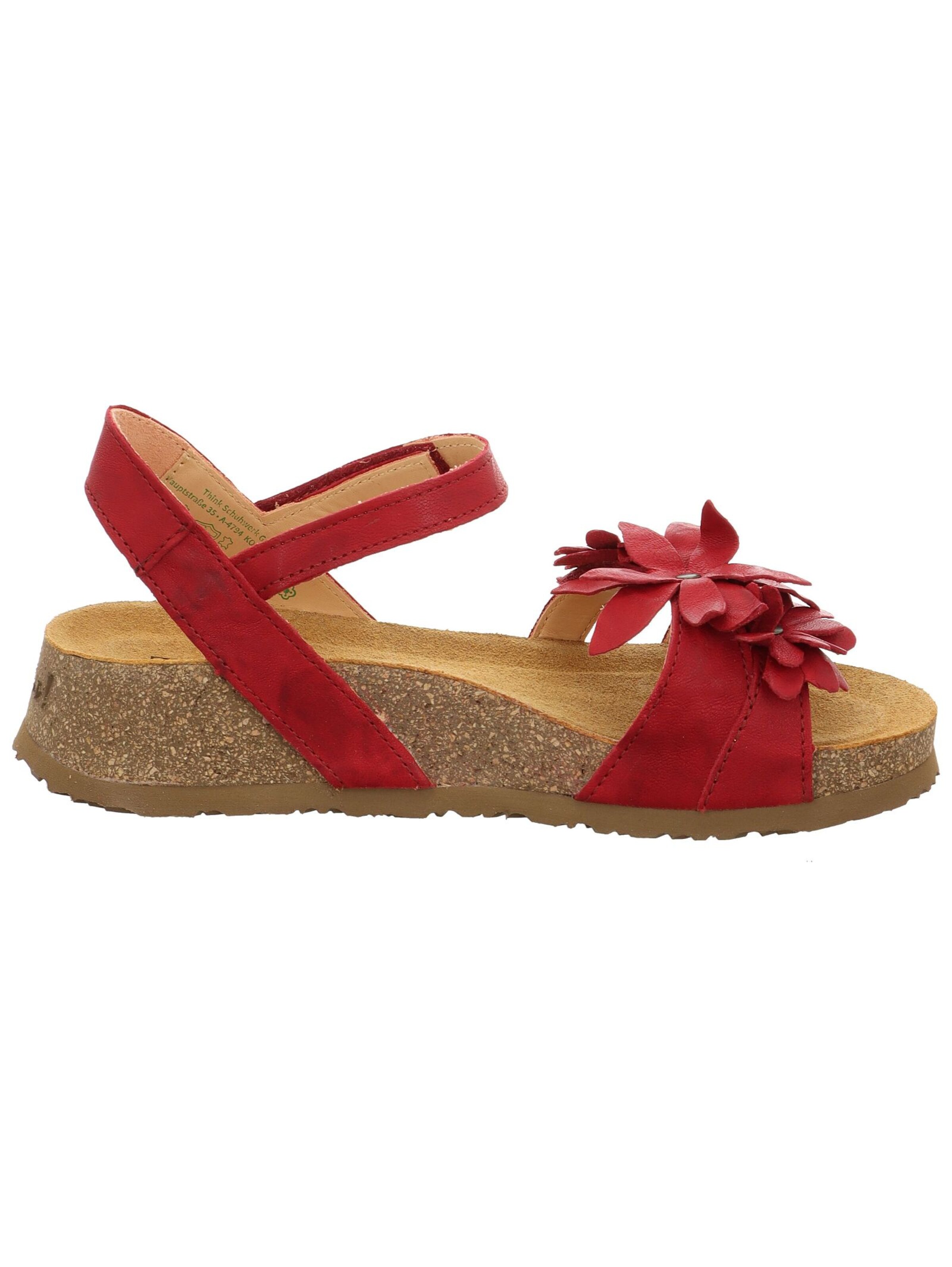 Sandalo con cinturino di THINK! in rosso