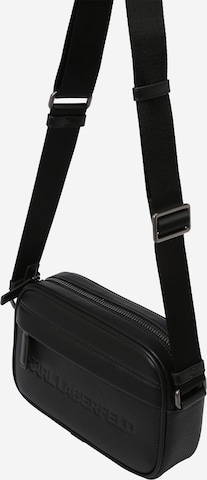 Karl Lagerfeld - Bolso de hombro 'Lea' en negro