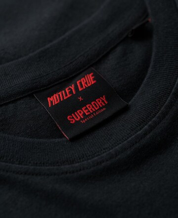 Superdry Shirt ' Mötley Crüe' in Black