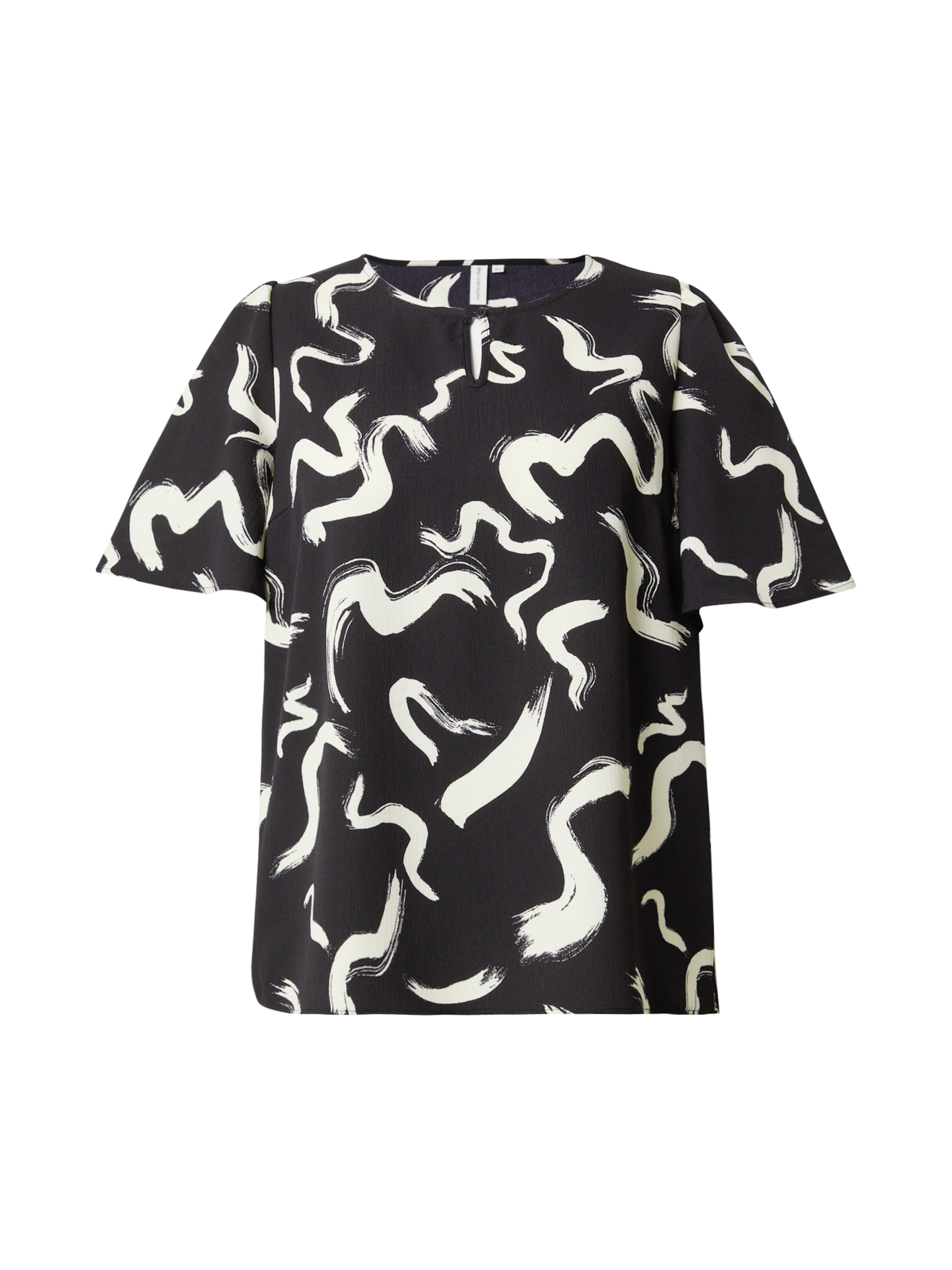 ONLY Carmakoma Μπλούζα 'CARNOVA ELITE' σε μαύρο: μπροστά