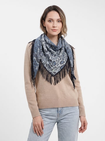 Foulard CODELLO en bleu : devant