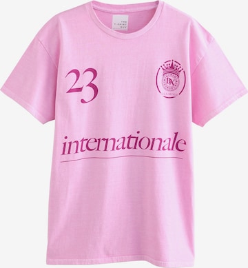 rožinė Next Marškinėliai: priekis