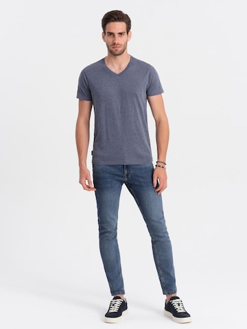 Ombre Shirt in Blauw