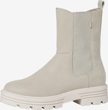 s.Oliver Chelsea Boots in Beige: predná strana