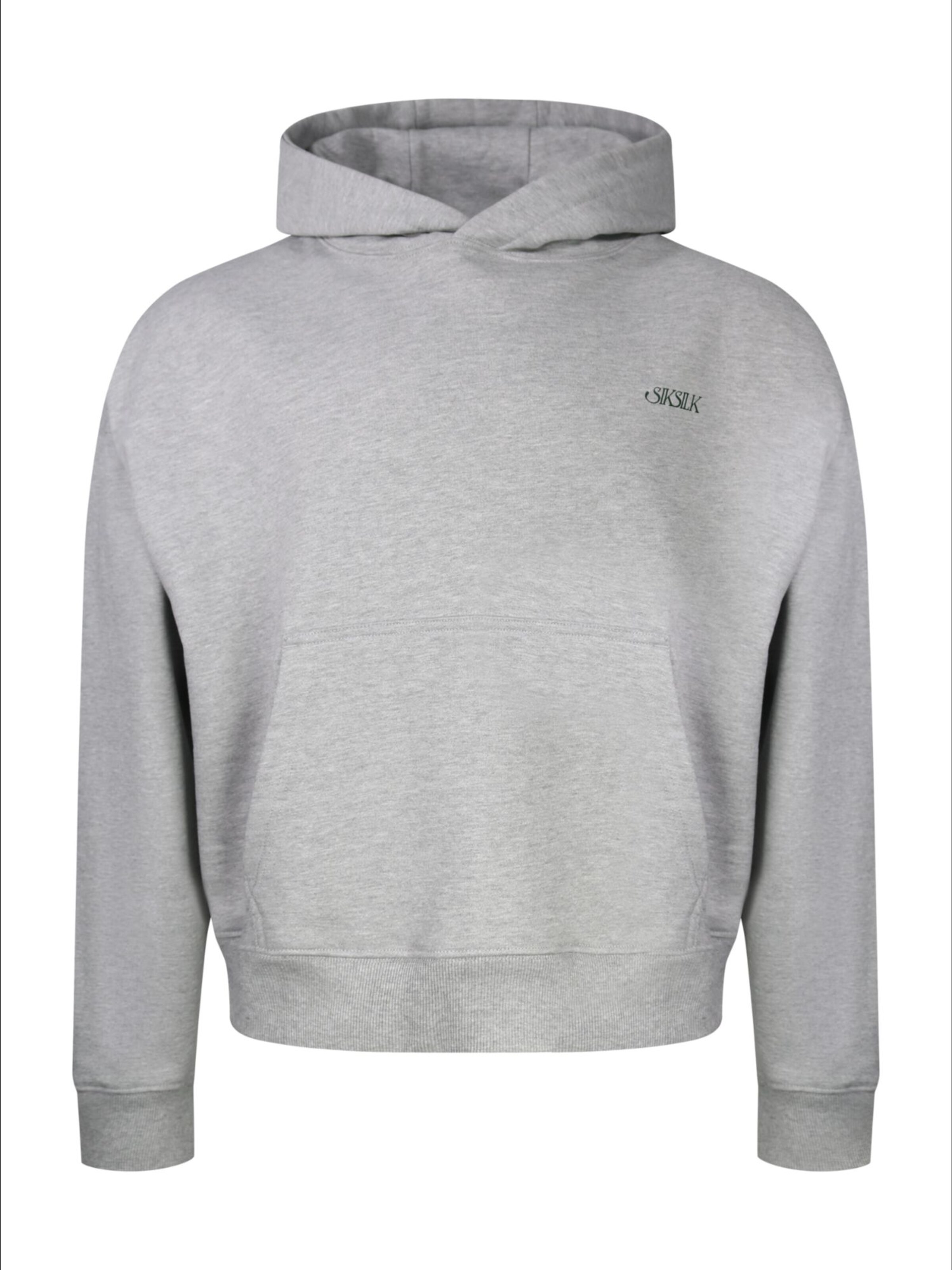 SikSilk Sweatshirt in Grey: front