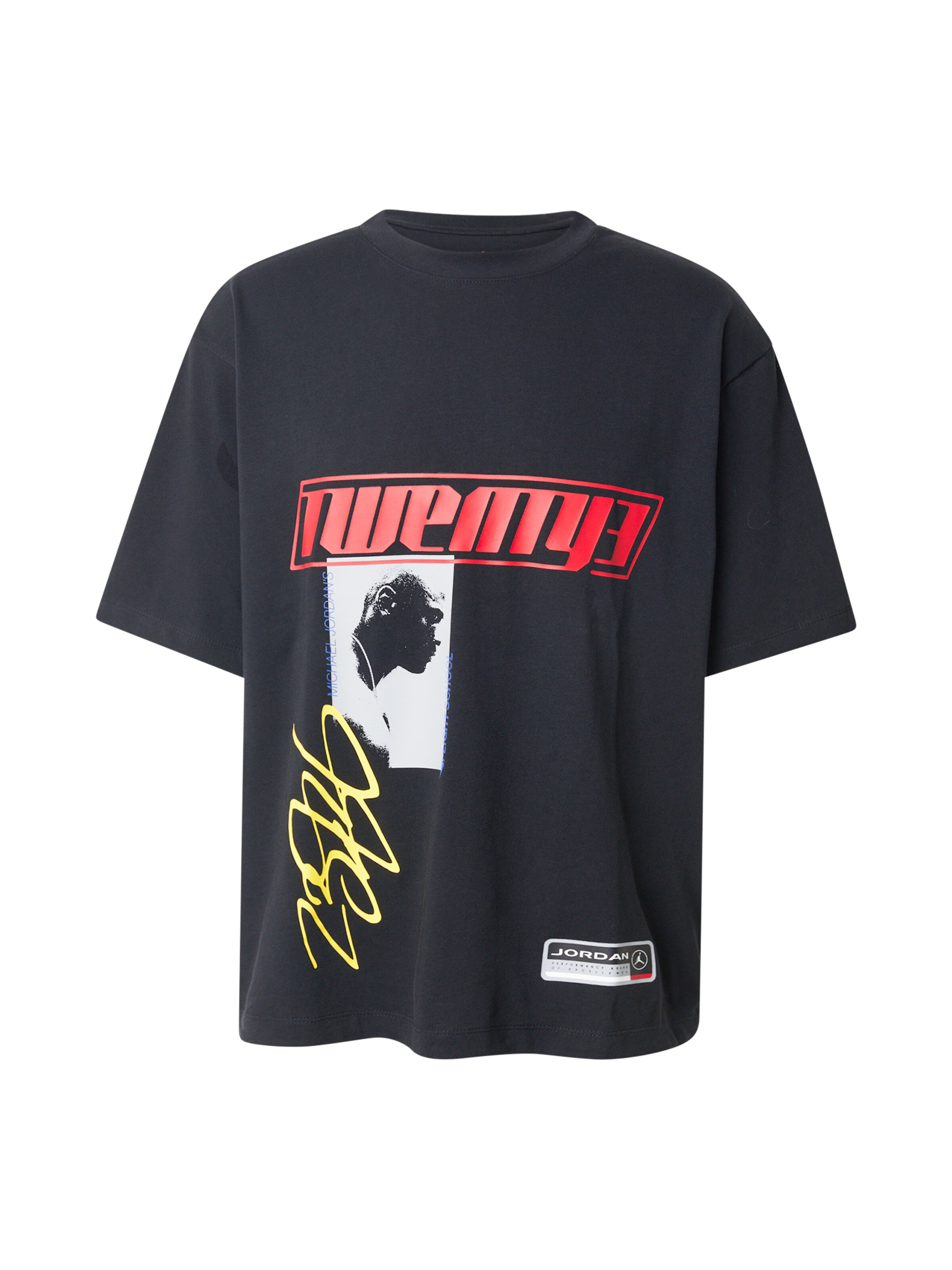 T-Shirt 'ESS' Jordan en noir : devant