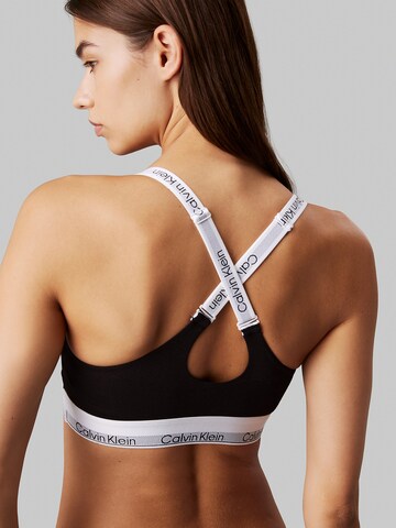 Calvin Klein Bustier BH in Schwarz