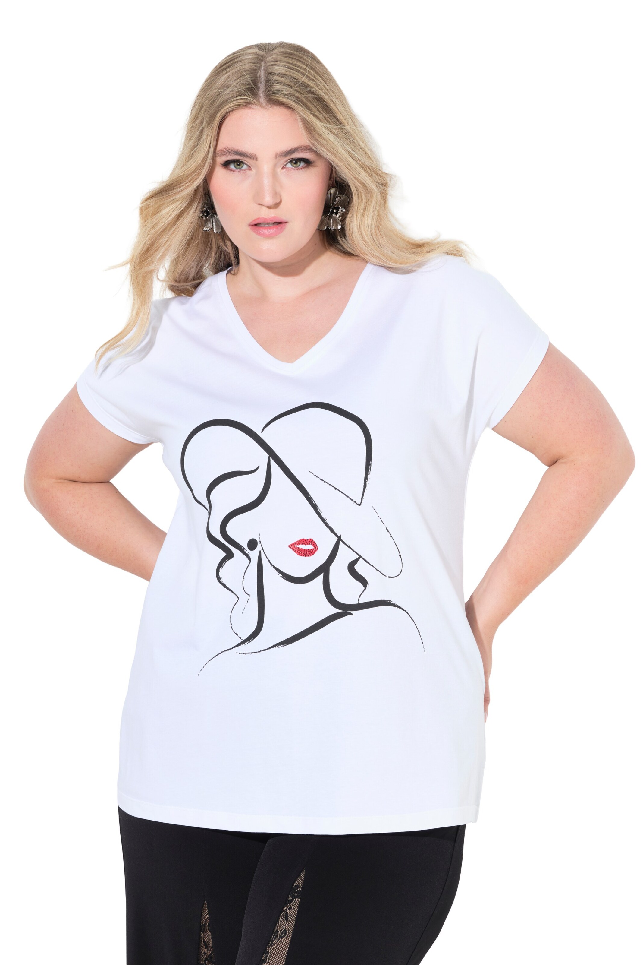 MIAMODA Shirt in Wit: voorkant