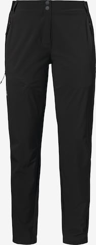 Pantalon outdoor ' Hiking Pants Style Blaustein WMS ' Schöffel en noir : devant