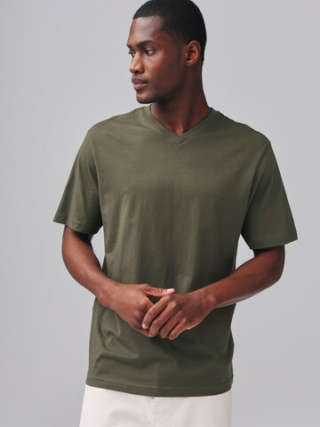 Next - Camiseta en verde: frente