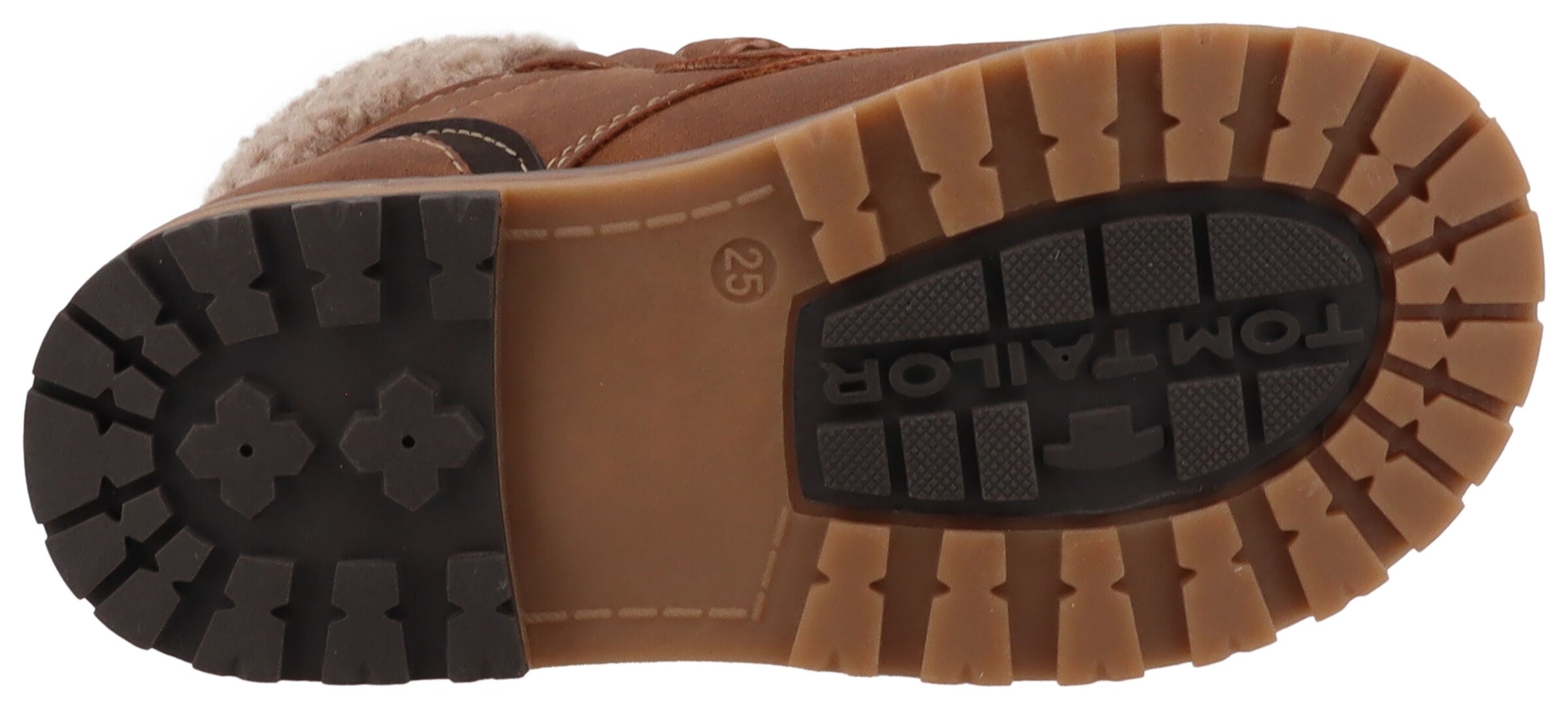 TOM TAILOR Boots in Brown