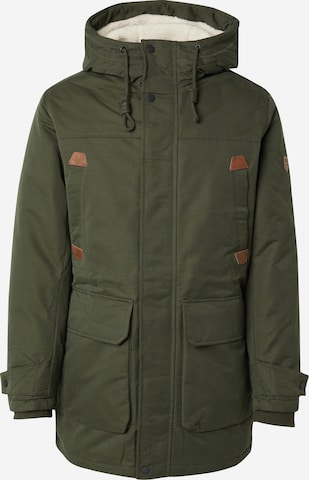 JACK & JONES Parka 'JJEPolar' in Grün: Vorderseite