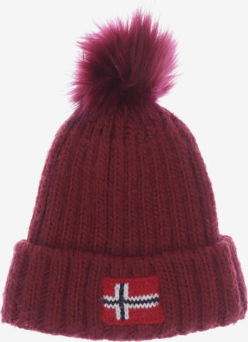 NAPAPIJRI Hut oder Mütze One Size in Rot: predná strana