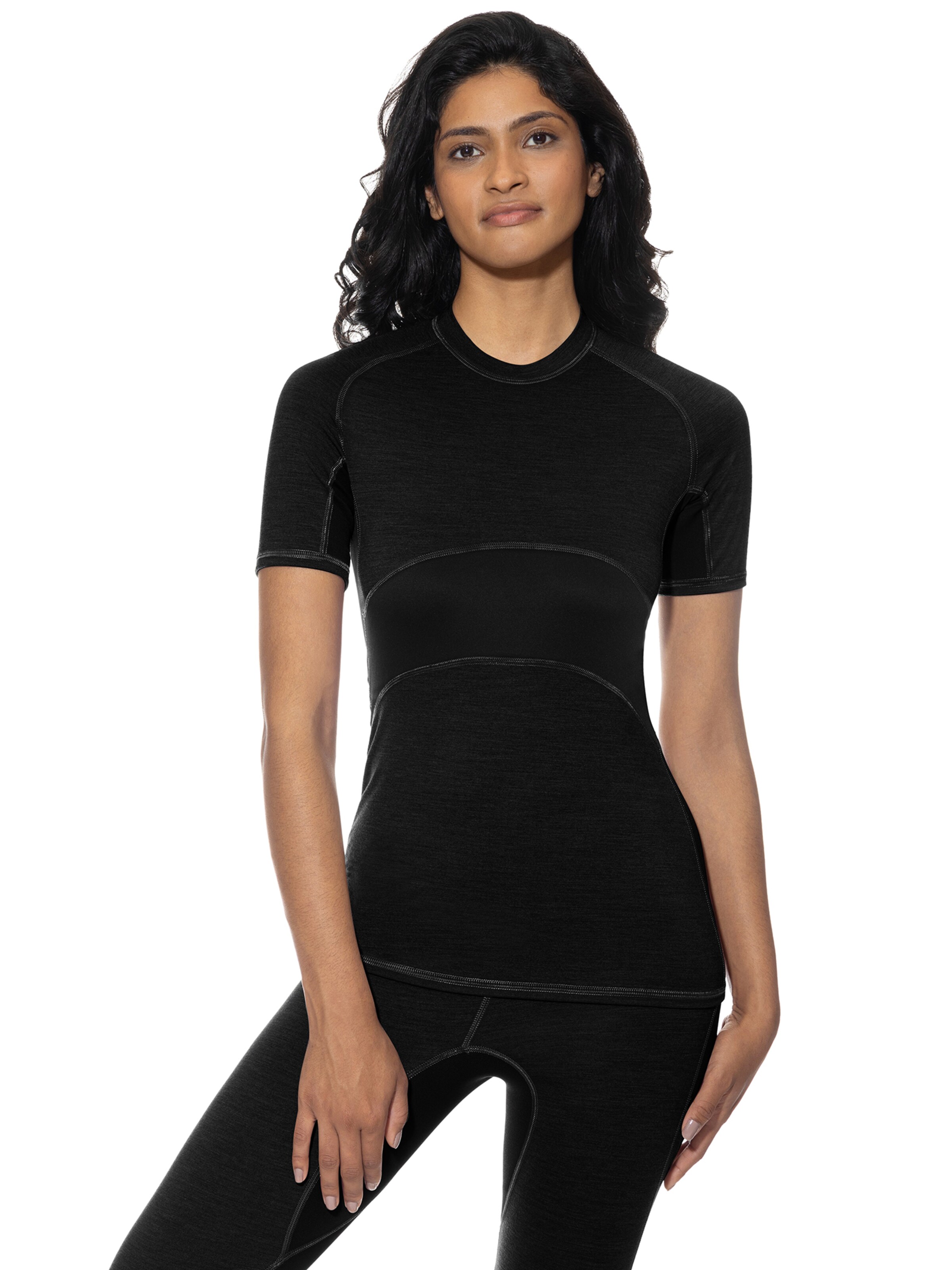 Mey Funktionsshirt in Schwarz: Vorderseite