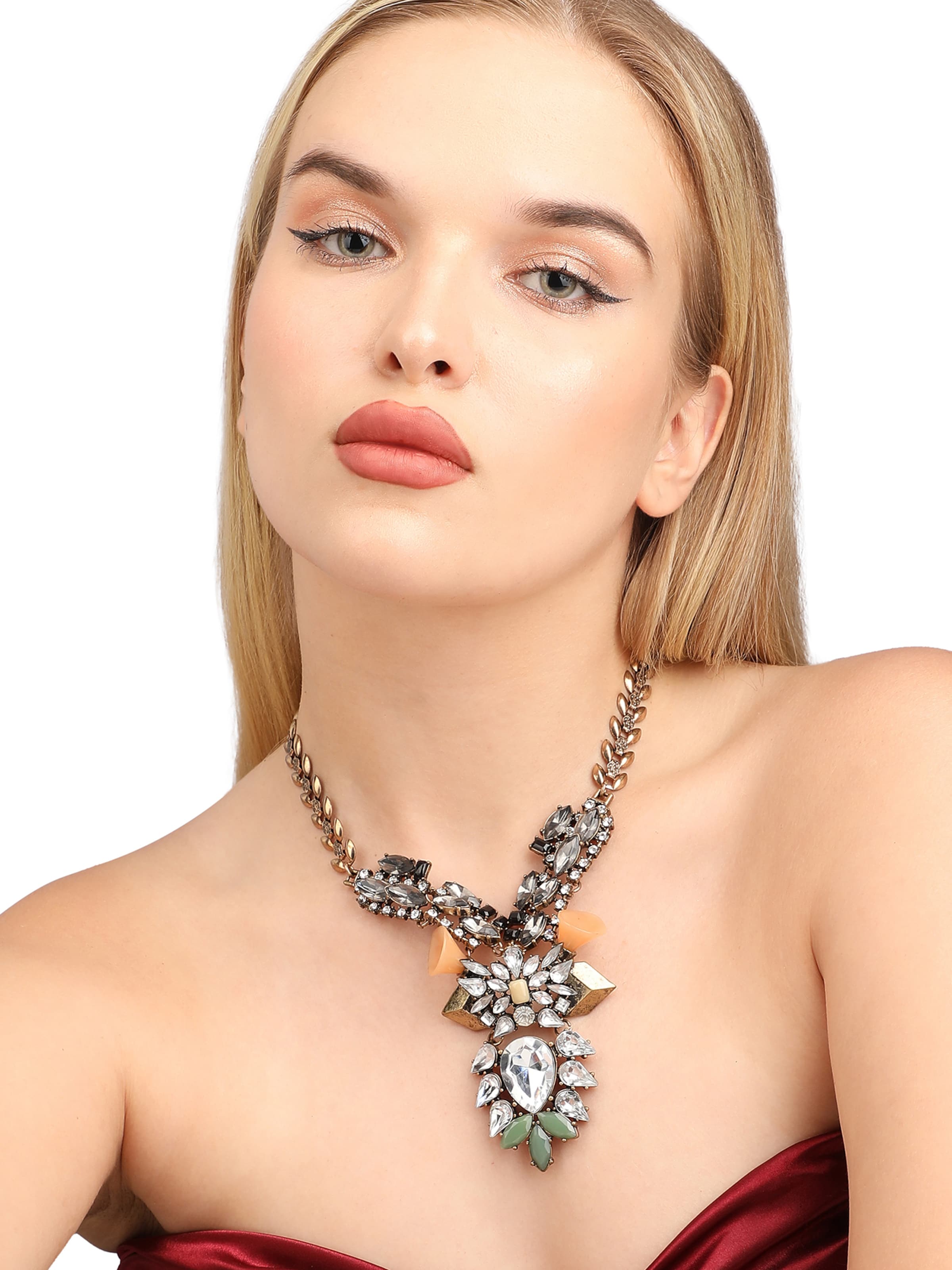 SOHI Kette ' Marcelyn ' in Mischfarben