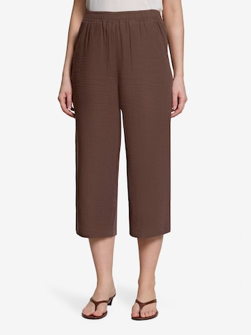 Loosefit Pantalon Betty Barclay en marron : devant
