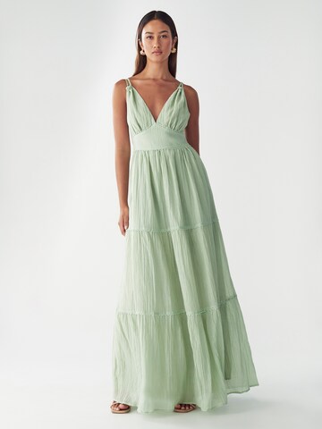 Willa Evening dress in Green
