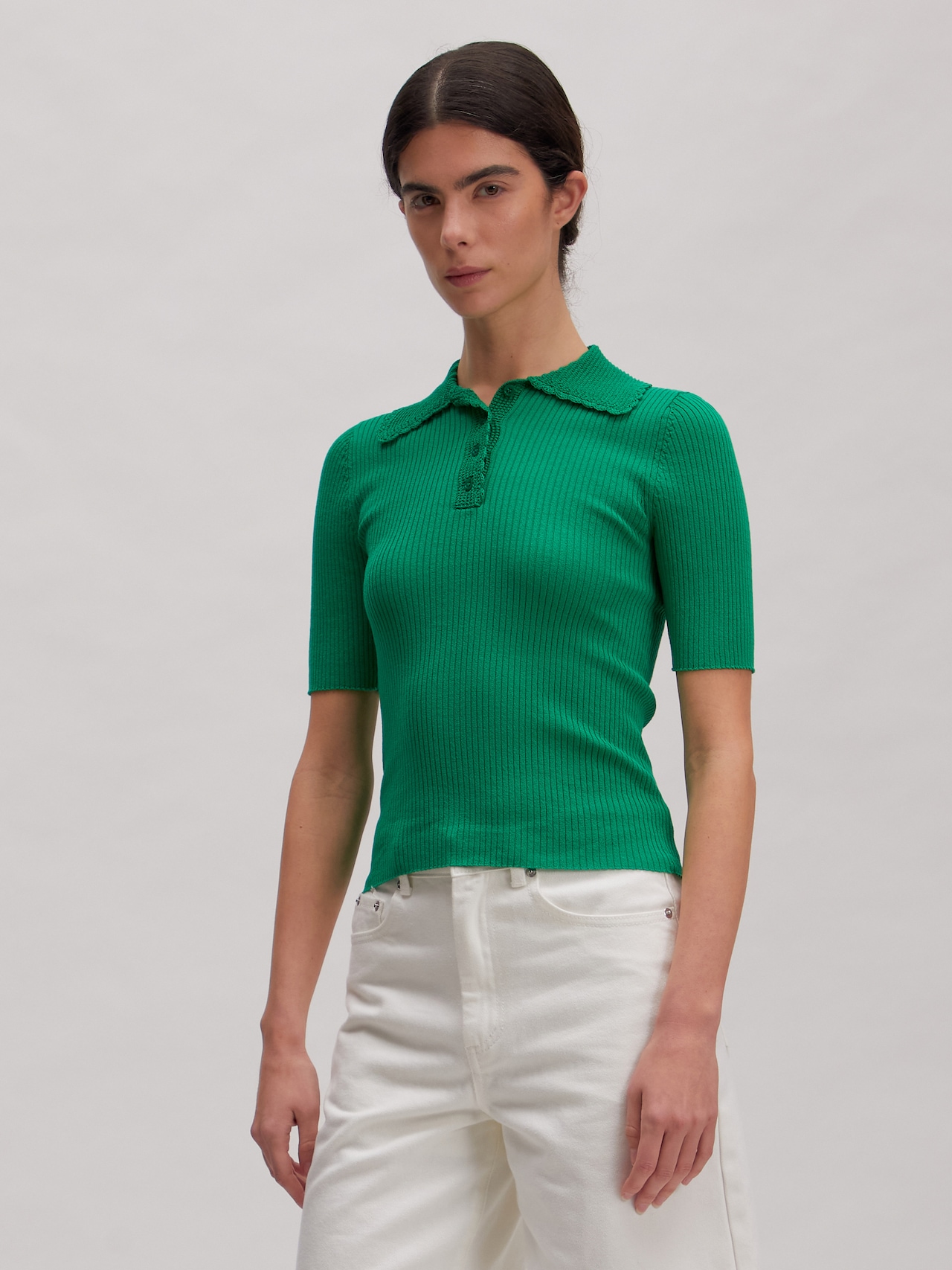 EDITED Neuheiten Shirt 'Charlie' grün