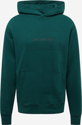 Zadig & Voltaire Sweatshirt 'SANCHI' in Groen: voorkant