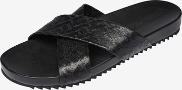 Baldessarini Mules in Black: front