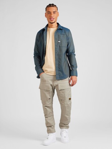 G-Star RAW Slim Fit Hemd 'Bristum' in Grün