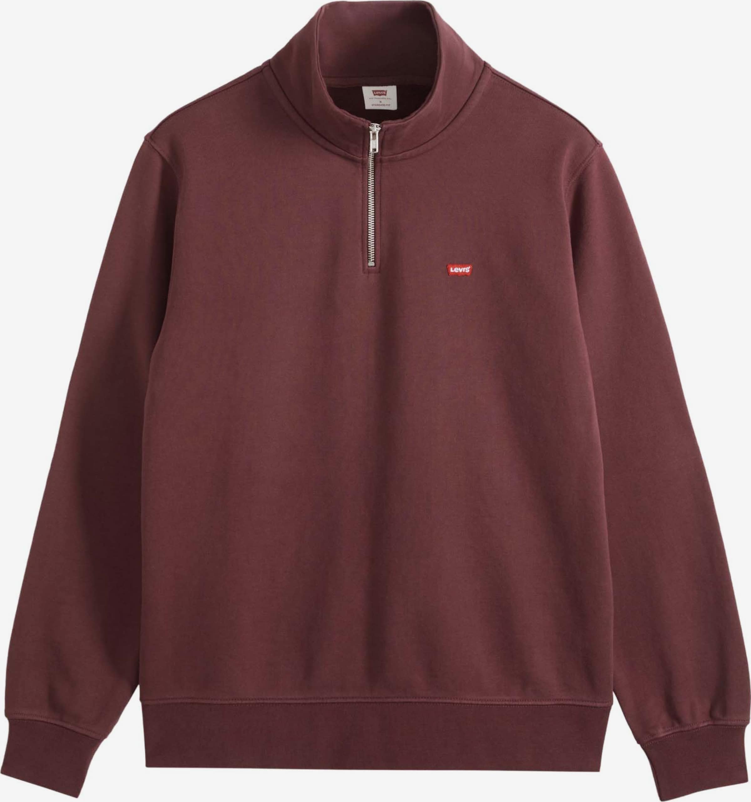 LEVI'S ® Bluză de molton 'Original HM 1/4 Zip'