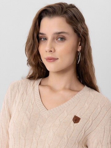 Jacey Quinn Sweater 'Joaquin' in Beige