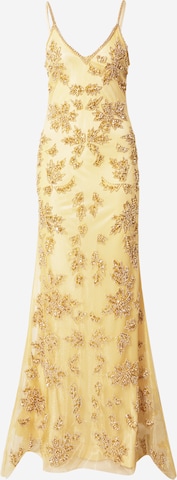 A STAR IS BORN Evening Dress in Gold: front