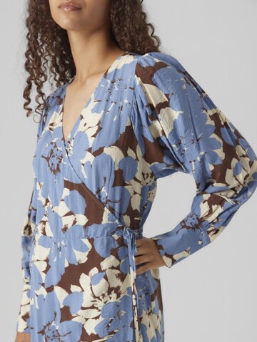 Robe 'BRITA BERTA' VERO MODA en bleu