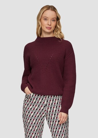 s.Oliver BLACK LABEL Pullover in Lila: Vorderseite