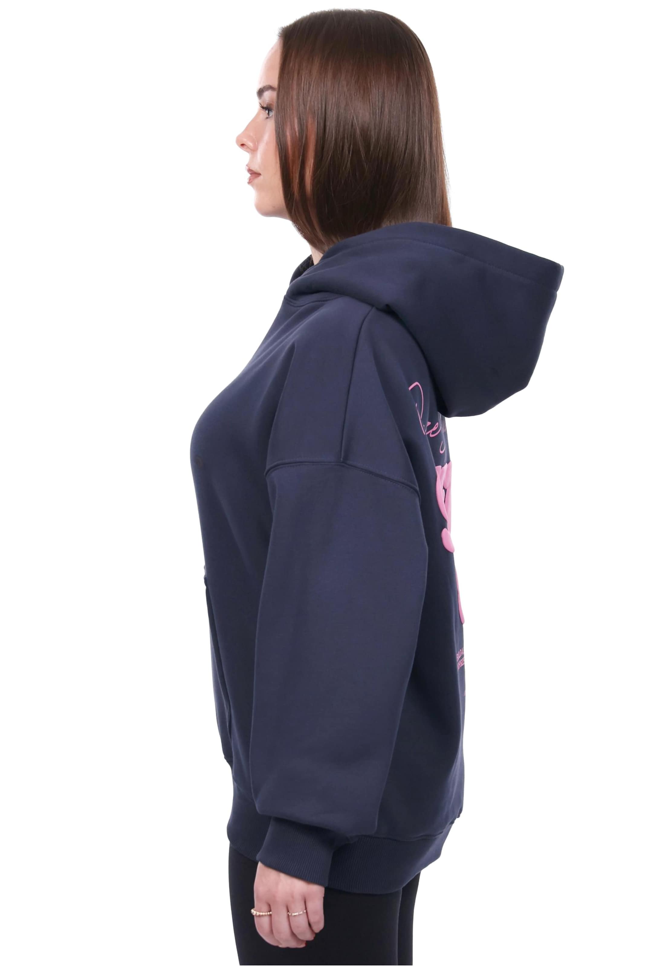 Dropsize Sweatshirt 'Street Club' in Blue