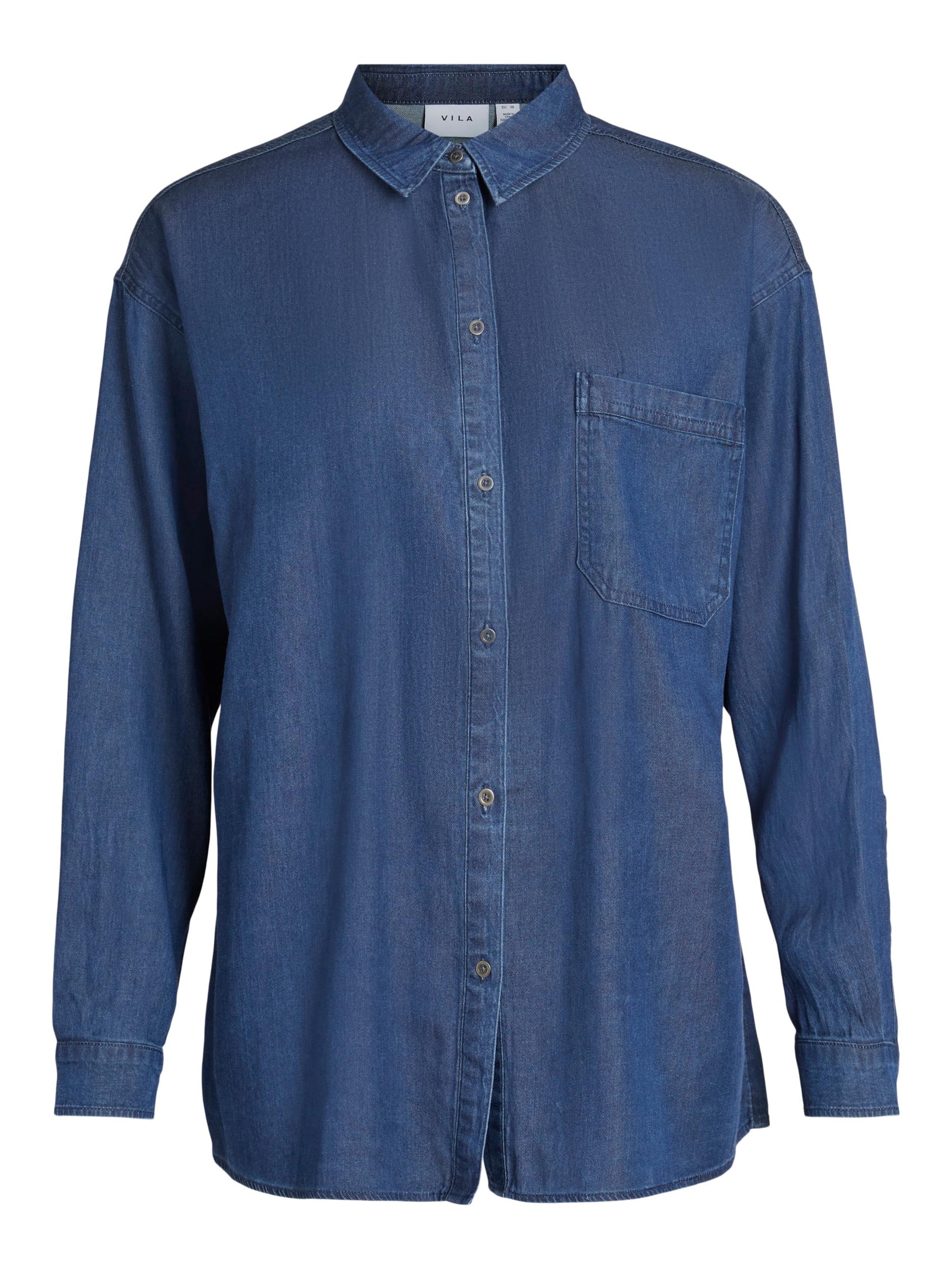 VILA Μπλούζα 'Bista' σε μπλε: μπροστά