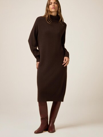 oltre Dress in Brown