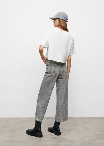 MANGO TEEN Wide Leg Jeans 'Сulottet' in Grau