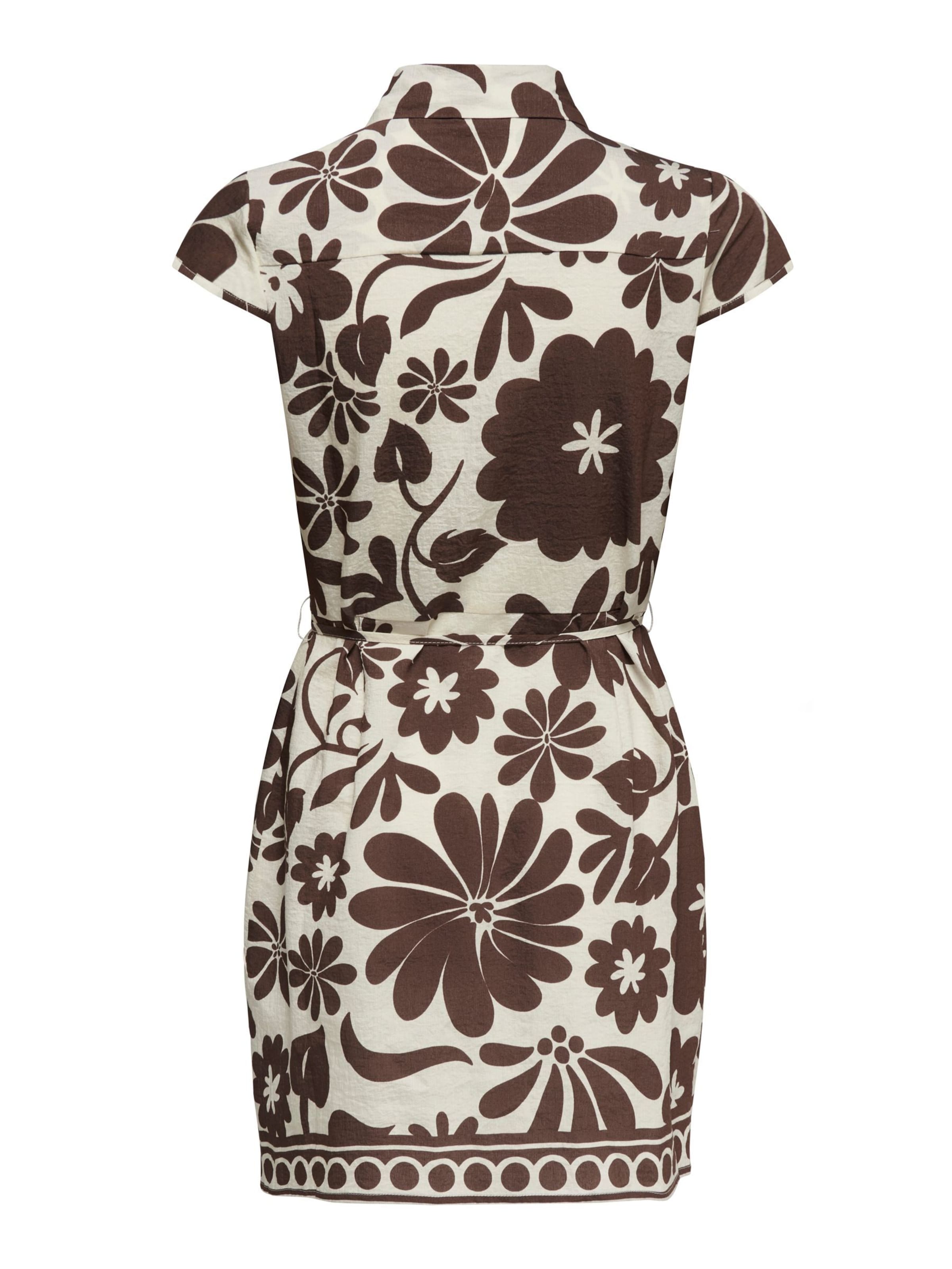 ONLY Blusekjole 'ONLLeila' i brun