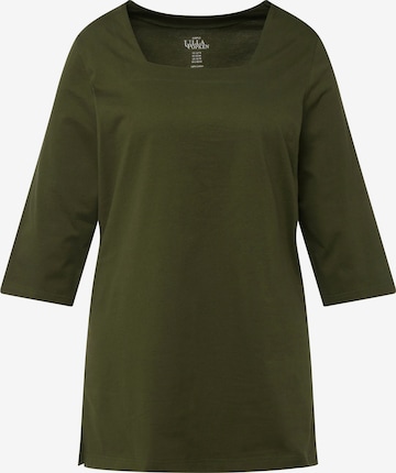 Ulla Popken Shirt in Groen: voorkant