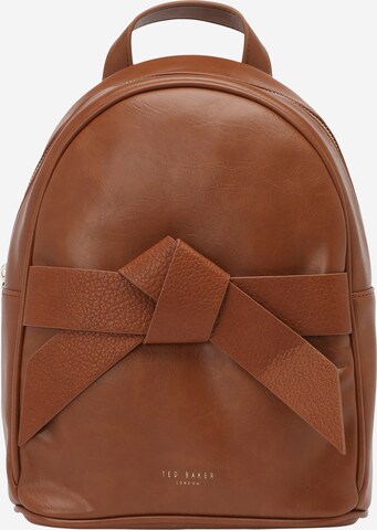 Ted Baker - Mochila 'Jimliya' em castanho: frente