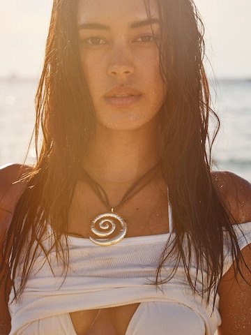 Bershka Ketting in Goud