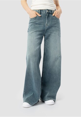 Elias Rumelis Wide leg Jeans 'Kalea' in Blauw: voorkant