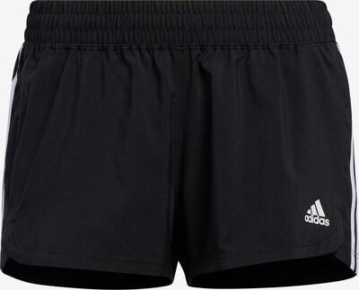 ADIDAS SPORTSWEAR Sportshorts 'Pacer 3-Stripes ' in schwarz / weiß, Produktansicht