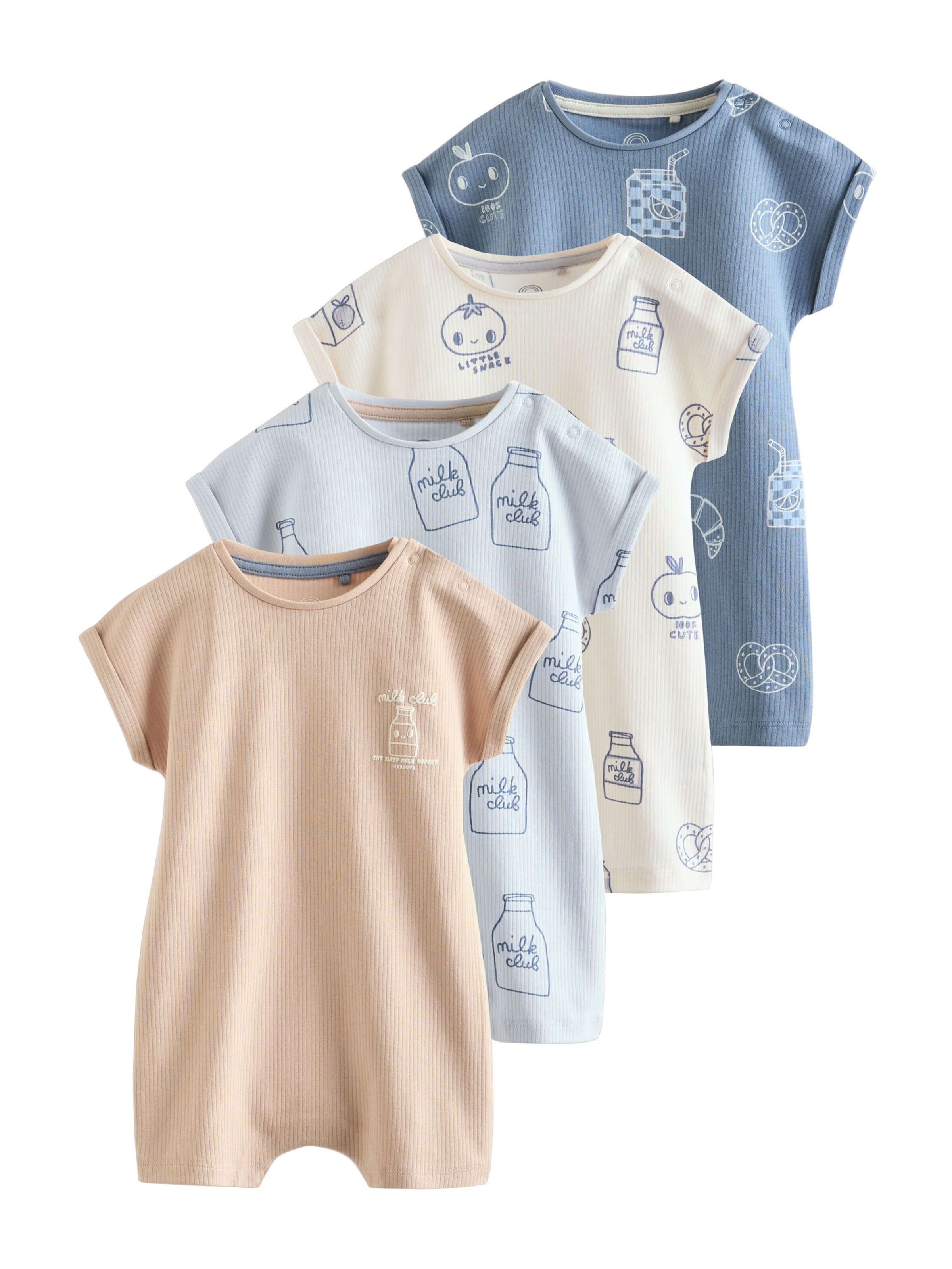 Next Romper/Bodysuit in Beige: front