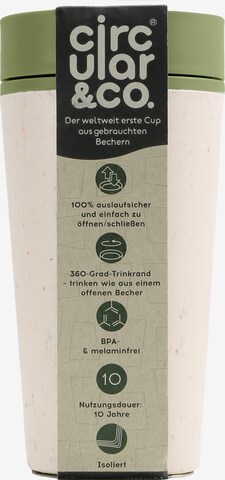 Circular&co Thermobecher To-Go 340 ml in Grün: predná strana