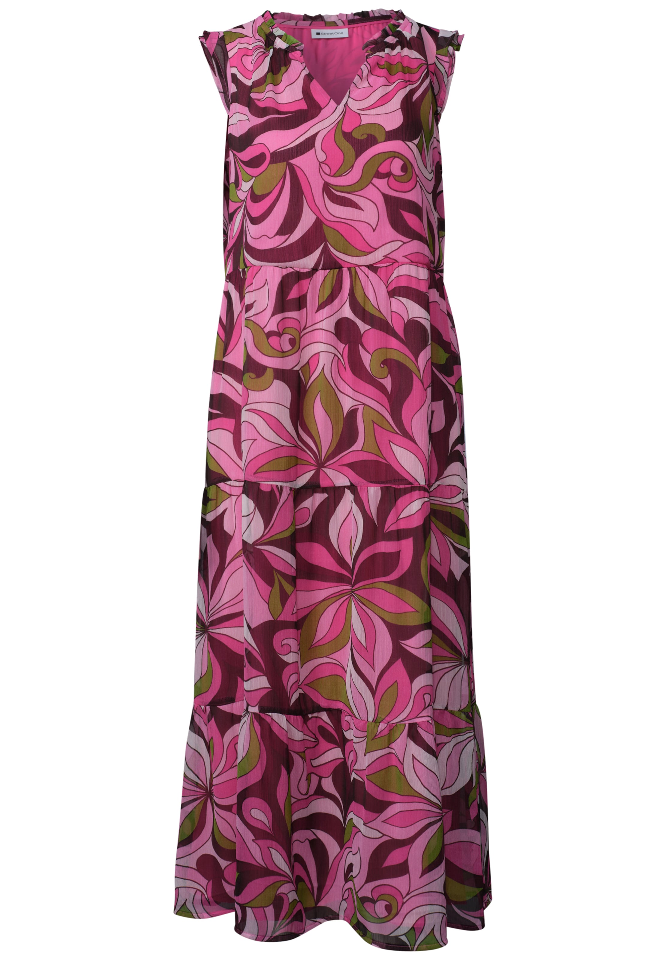 STREET ONE Dress in Pink: front