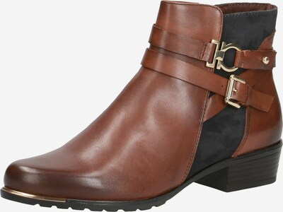 CAPRICE Stiefelette in braun / gold / schwarz, Produktansicht