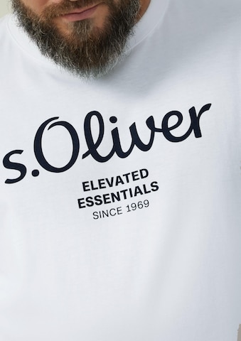 s.Oliver Men Big Sizes Футболка в Белый