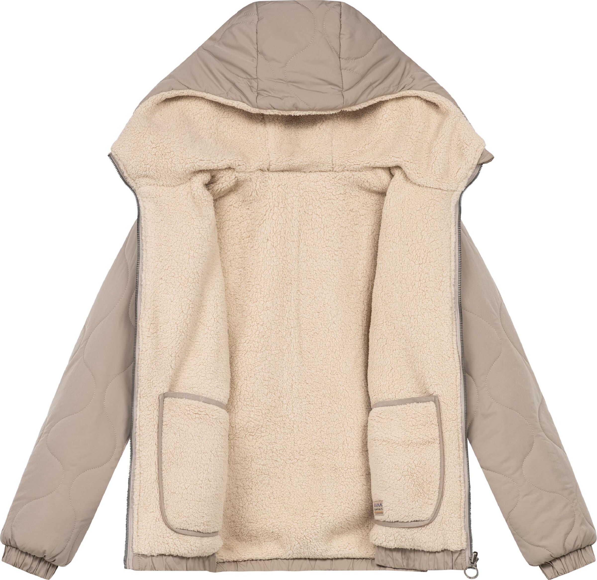 Ragwear Winter jacket 'Qaria' in Beige