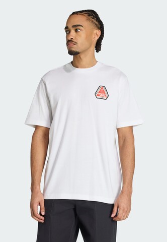 T-Shirt fonctionnel 'Audi Revolut F1 Team Nico Hülkenberg' ADIDAS PERFORMANCE en blanc : devant