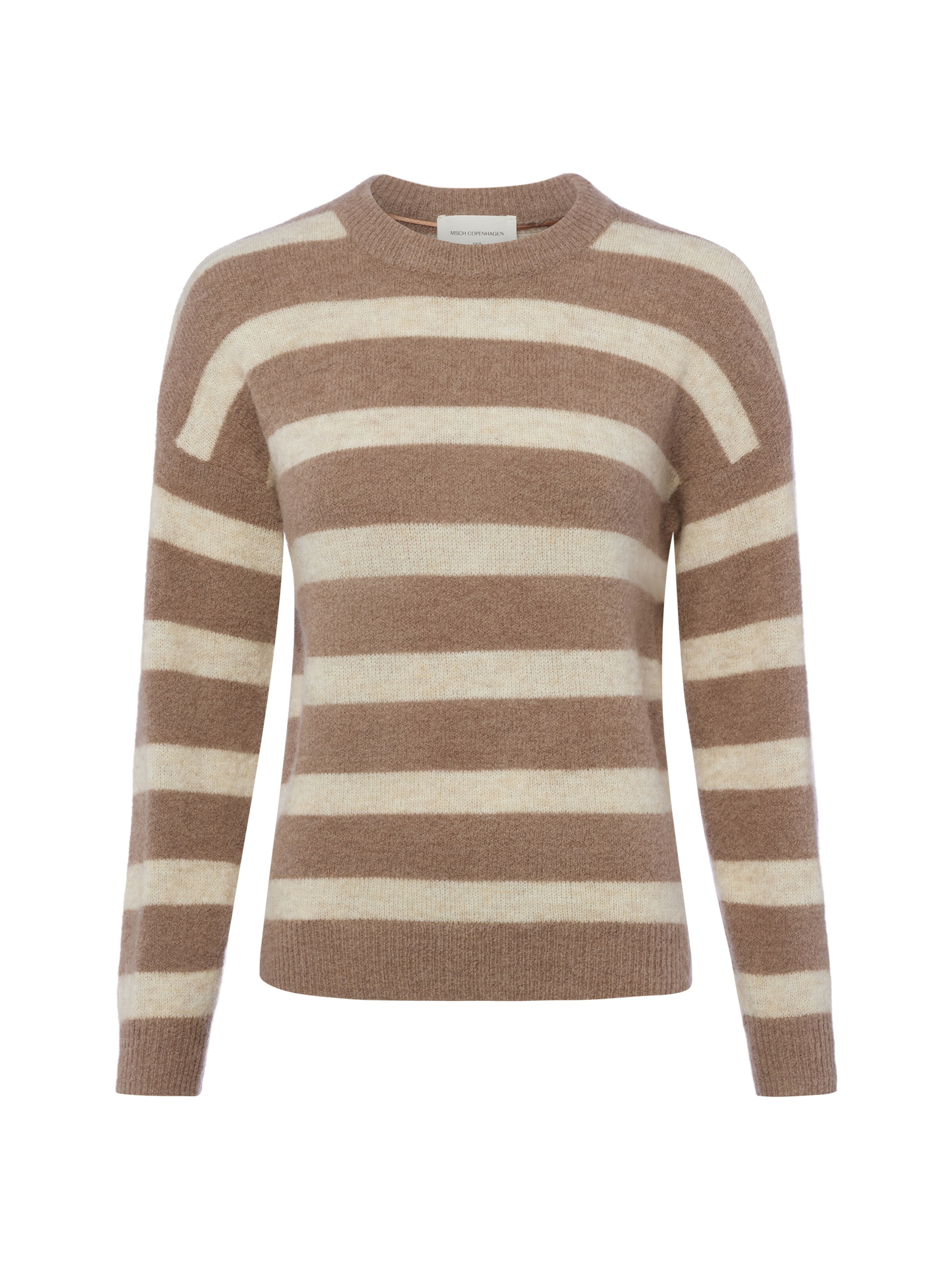 MSCH COPENHAGEN Sweater in Brown: front